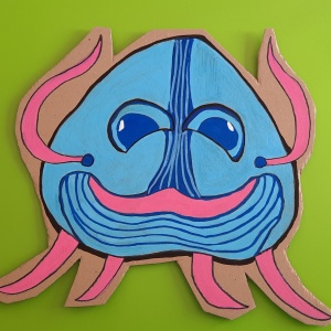 Masque du silure